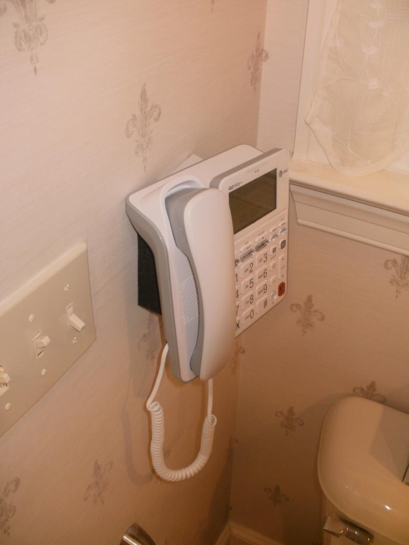 Angle Wall Mount for Landline Telephone